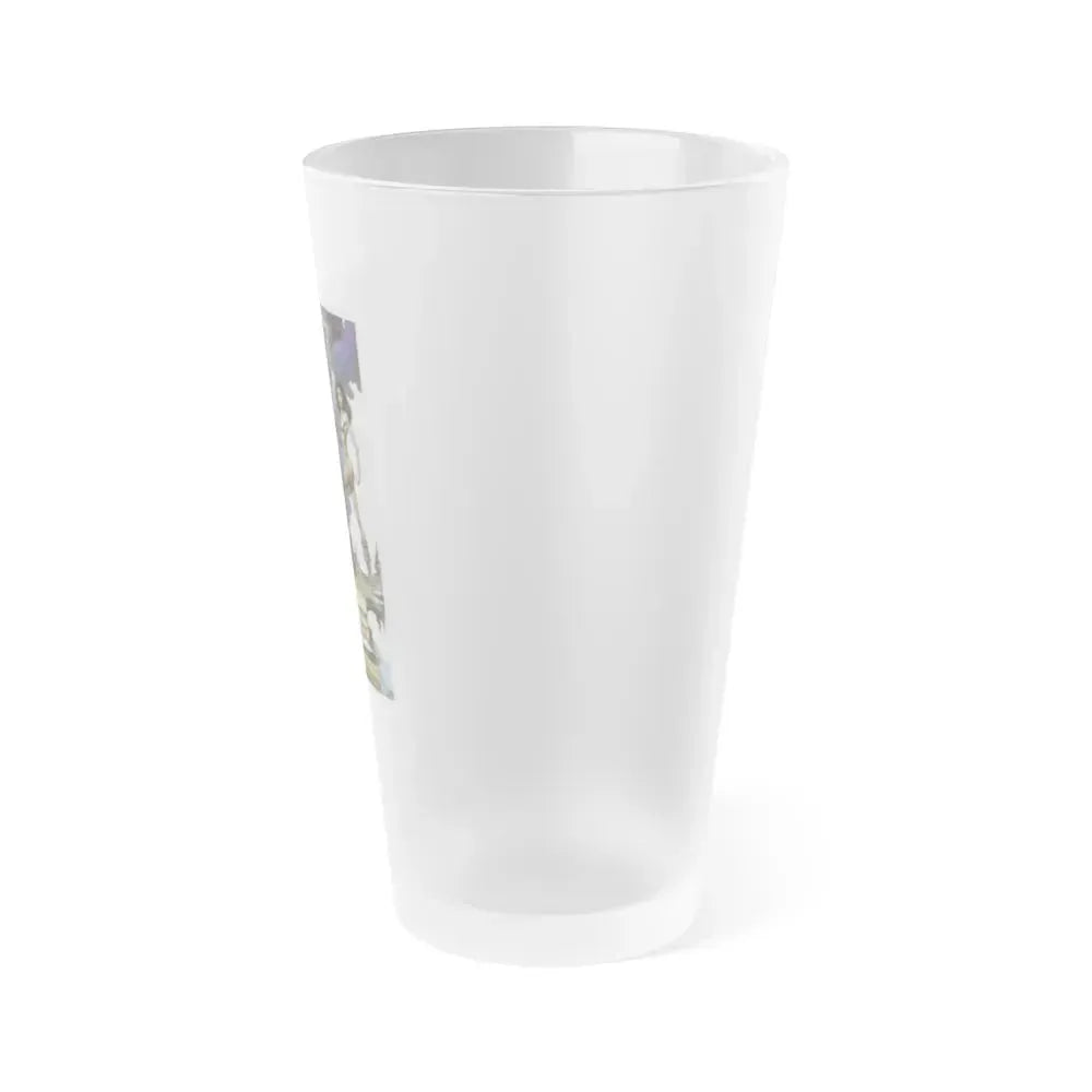 BARBARIAN QUEEN 1985 Movie Poster - Frosted Pint Glass 16oz - Go Mug Yourself