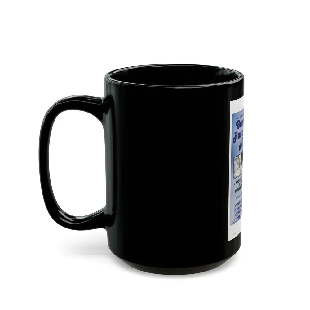BARBIE'S HOSPITAL AFFAIR 1970 Movie Poster - Black Coffee Mug - Go Mug Yourself