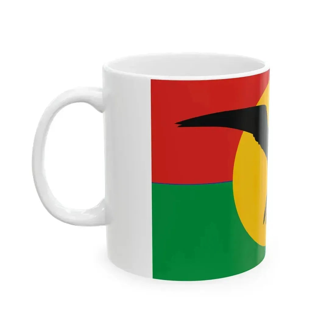 Barbuda Council Flag (Antigua and Barbuda) White Coffee Mug - Go Mug Yourself