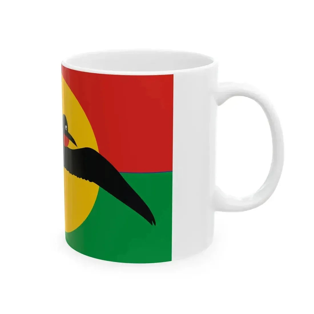 Barbuda Council Flag (Antigua and Barbuda) White Coffee Mug - Go Mug Yourself