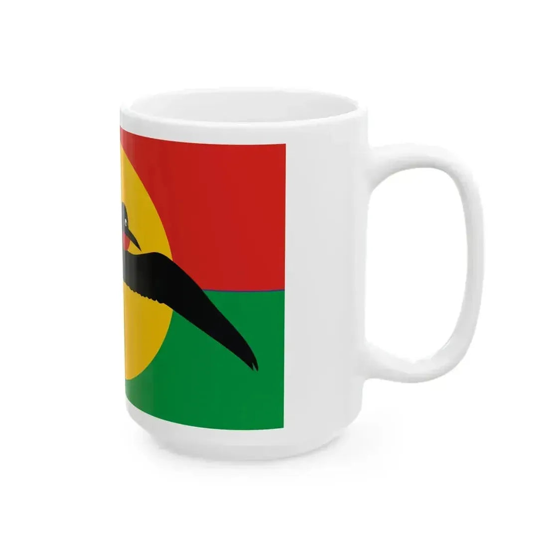 Barbuda Council Flag (Antigua and Barbuda) White Coffee Mug - Go Mug Yourself