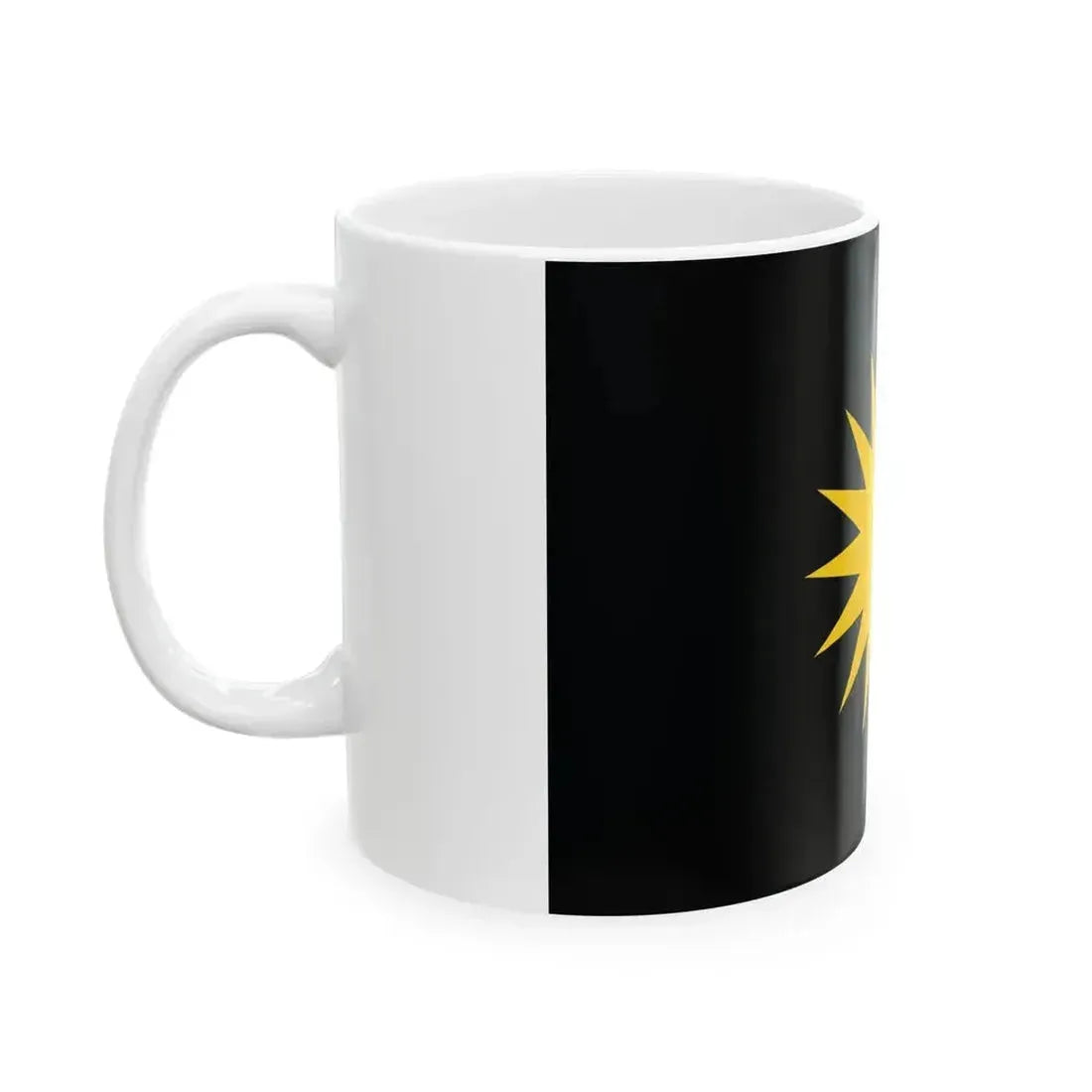 Barbuda Peoples Movement Flag (Antigua and Barbuda) White Coffee Mug - Go Mug Yourself