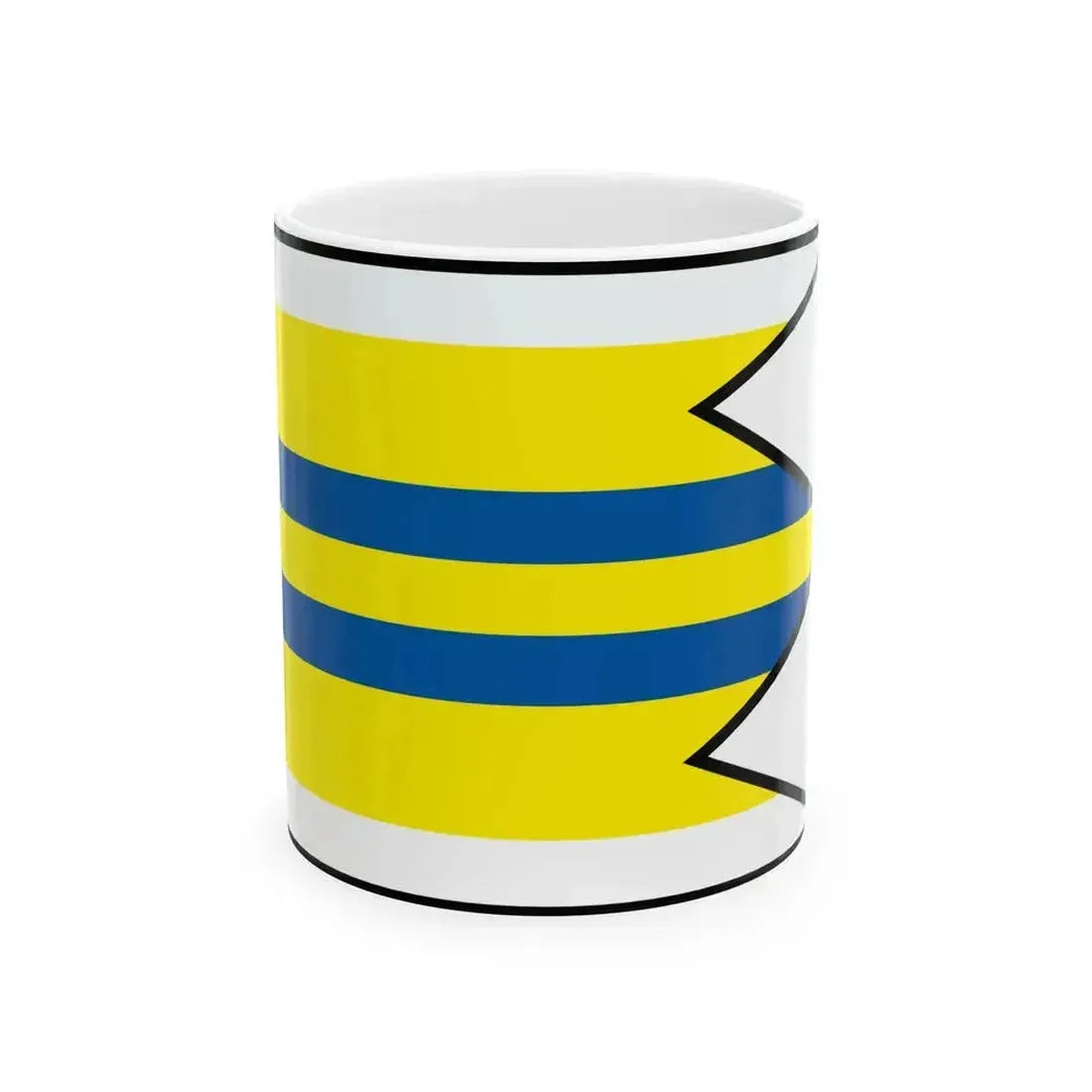Barca Rimavska Sobota Flag (Slovakia) White Coffee Mug 11oz - Go Mug Yourself