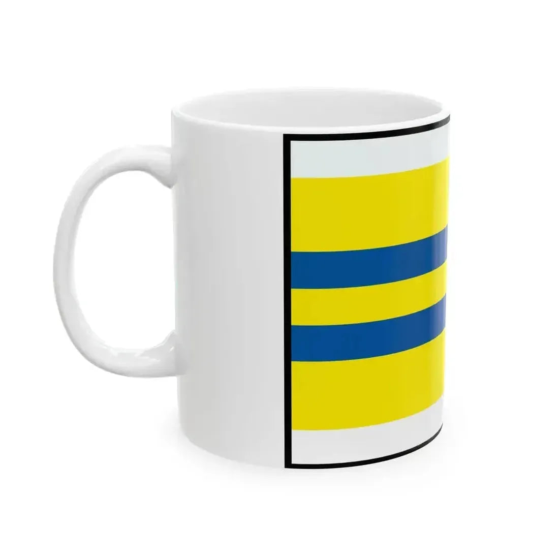 Barca Rimavska Sobota Flag (Slovakia) White Coffee Mug - Go Mug Yourself