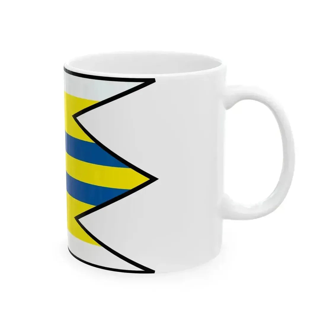 Barca Rimavska Sobota Flag (Slovakia) White Coffee Mug - Go Mug Yourself