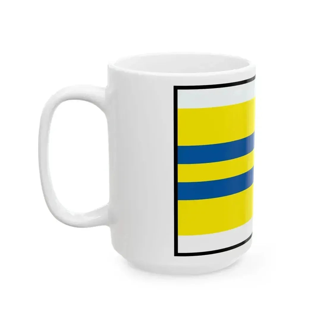 Barca Rimavska Sobota Flag (Slovakia) White Coffee Mug - Go Mug Yourself