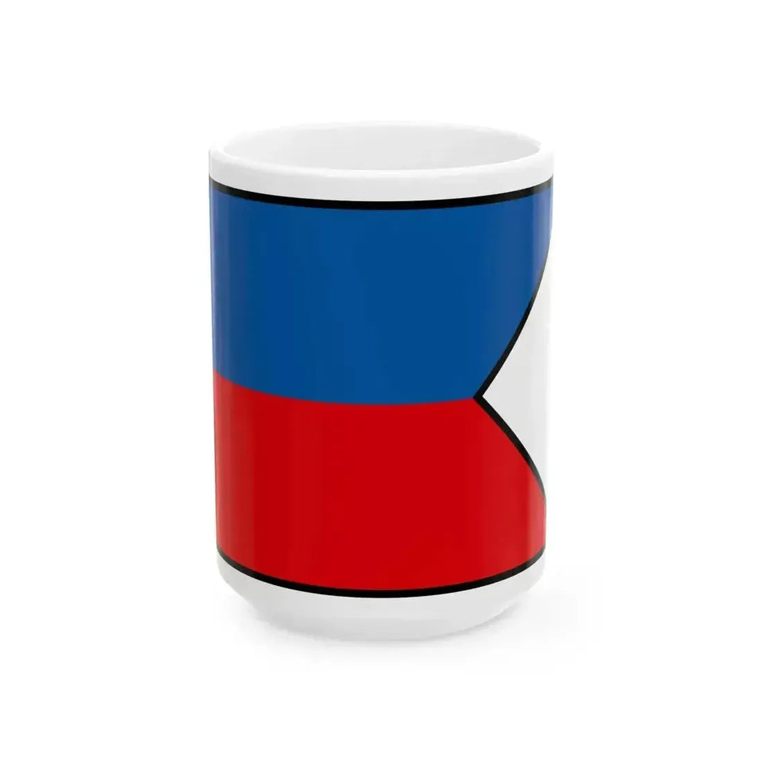 Bardejov Bardejov Flag (Slovakia) White Coffee Mug 15oz - Go Mug Yourself
