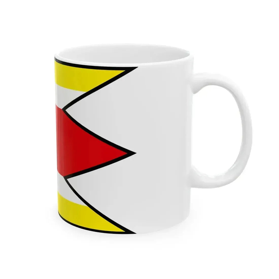 Bardonovo Nove Zamky Flag (Slovakia) White Coffee Mug - Go Mug Yourself
