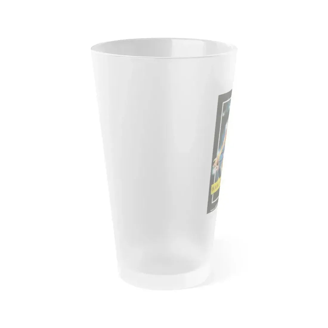 BARE BEHIND BARS 1980 Movie Poster - Frosted Pint Glass 16oz - Go Mug Yourself
