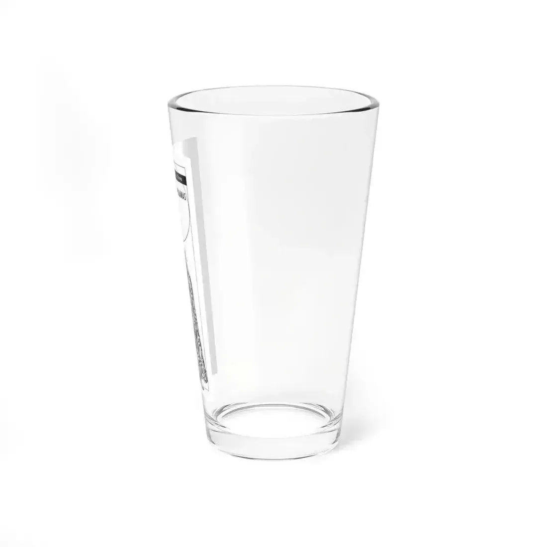 Bare Midriff Pajamas, Bennington lingerie ad, 1949 (Magazine Illustration) Pint Glass 16oz - Go Mug Yourself