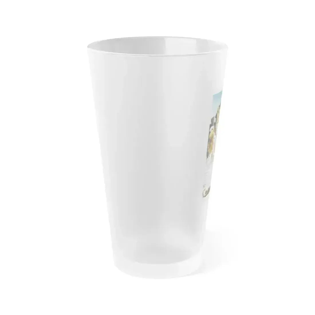 BARN OF THE NAKED DEAD 1974 Movie Poster - Frosted Pint Glass 16oz - Go Mug Yourself