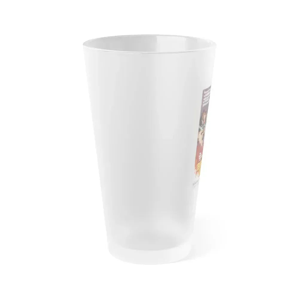 BARON BLOOD 1972 Movie Poster - Frosted Pint Glass 16oz - Go Mug Yourself