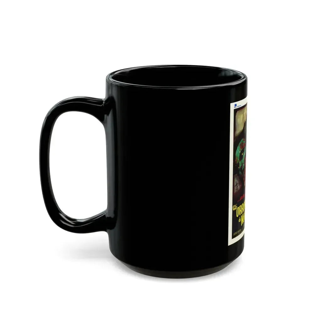 BARON BLOOD (ITALIAN) 1972 Movie Poster - Black Coffee Mug - Go Mug Yourself