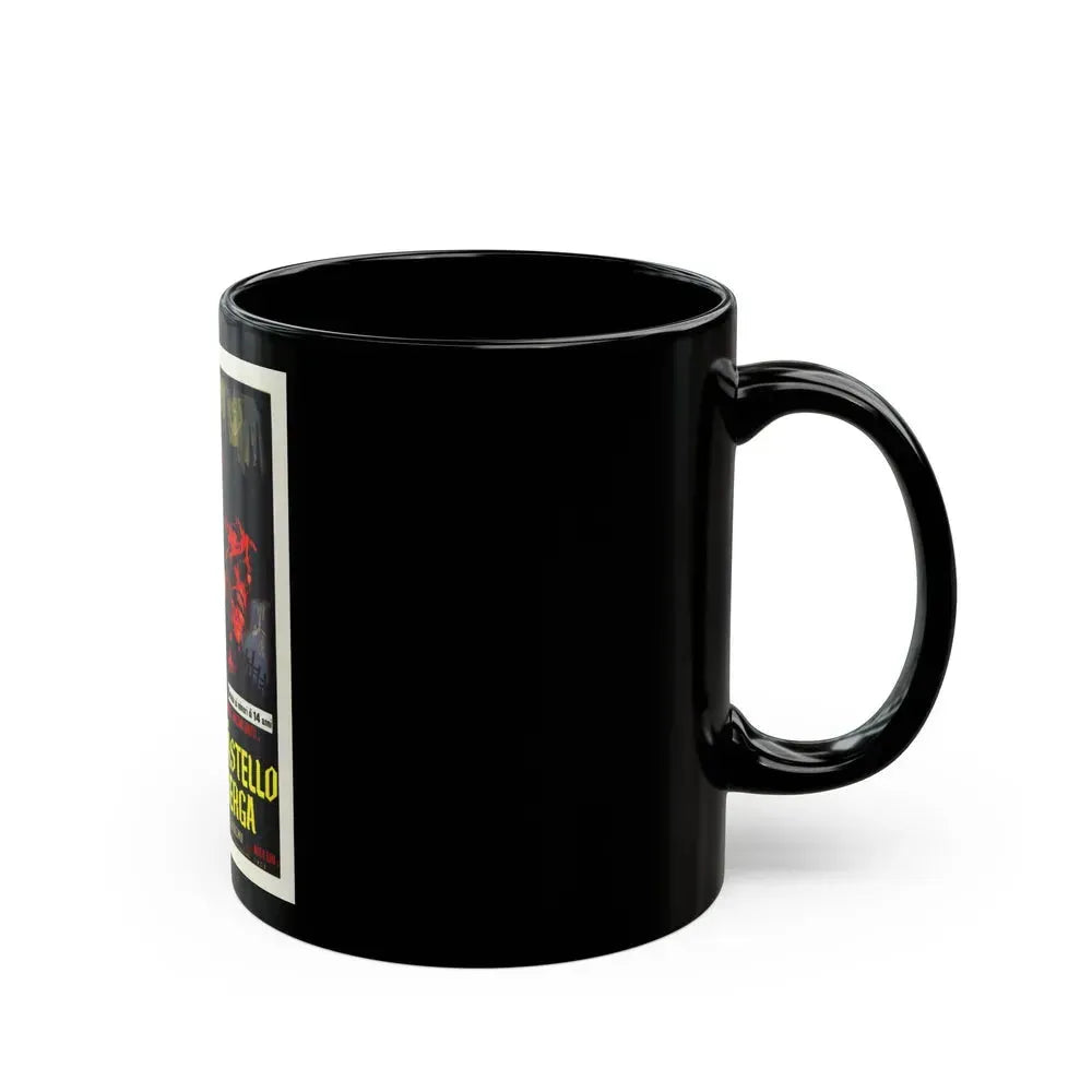 BARON BLOOD (ITALIAN) 1972 Movie Poster - Black Coffee Mug - Go Mug Yourself