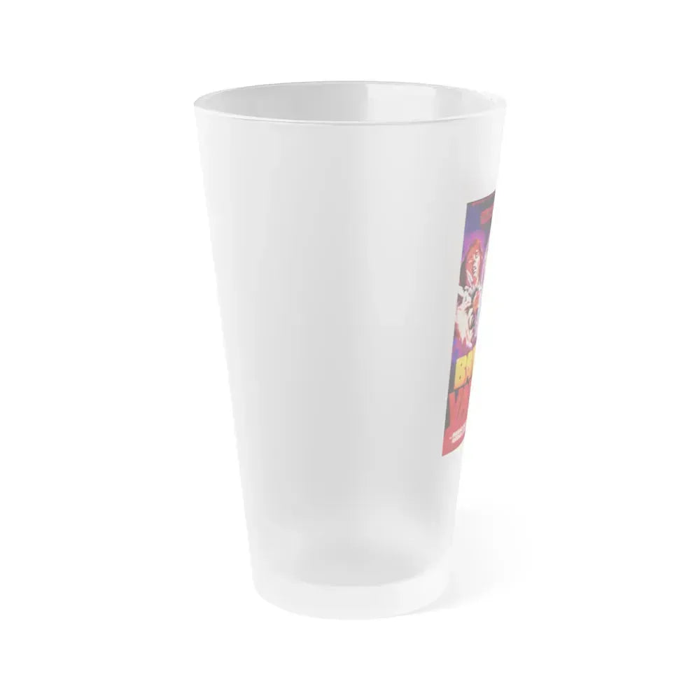 BARON VAMPIRE (BARON BLOOD) 1972 Movie Poster - Frosted Pint Glass 16oz - Go Mug Yourself
