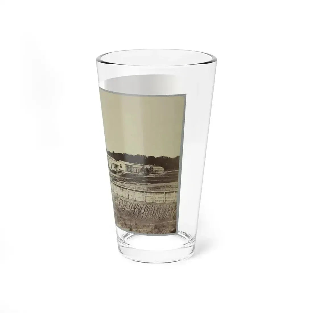 Barracks At Fort Carroll (U.S. Civil War) Pint Glass 16oz - Go Mug Yourself