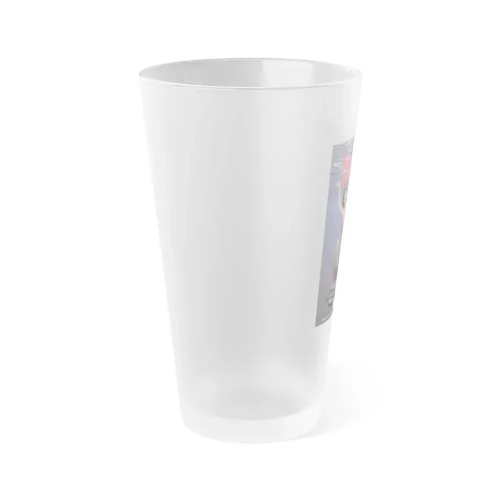 BARRACUDA 1978 Movie Poster - Frosted Pint Glass 16oz - Go Mug Yourself