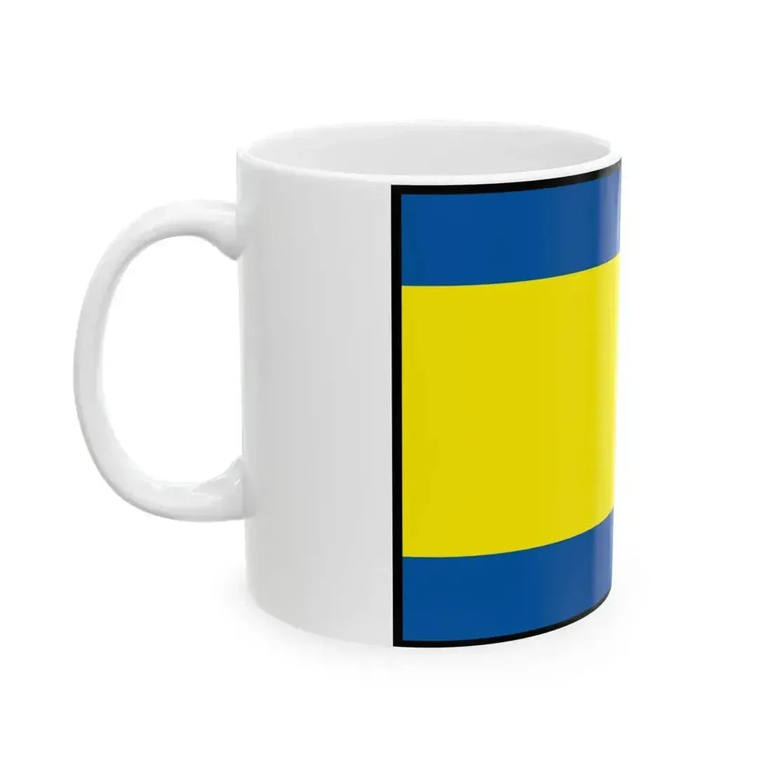 Bartosovce Bardejov Flag (Slovakia) White Coffee Mug - Go Mug Yourself