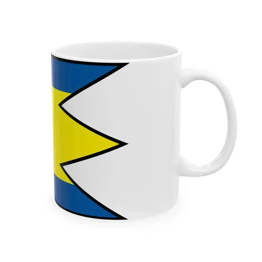 Bartosovce Bardejov Flag (Slovakia) White Coffee Mug - Go Mug Yourself