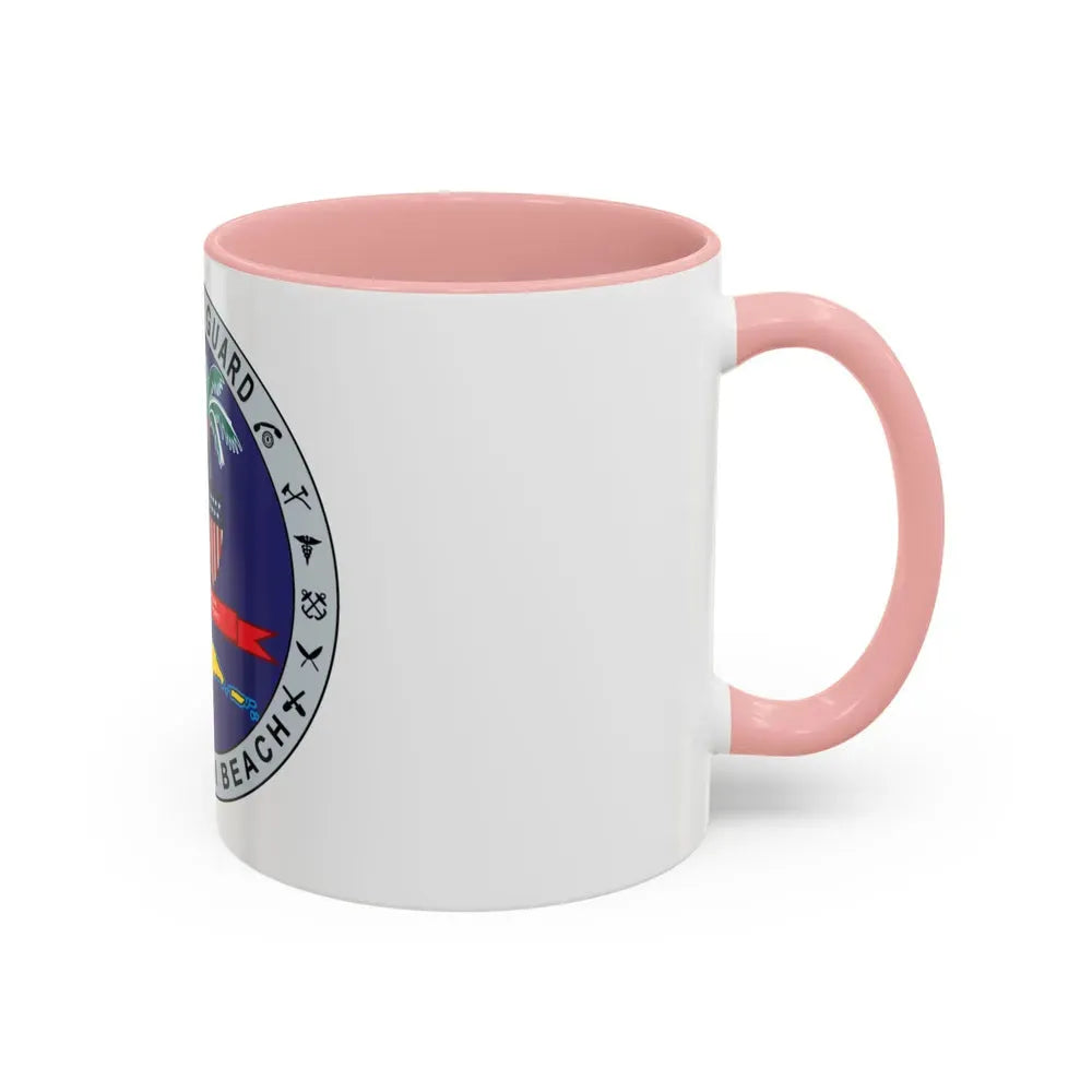 Base Miami Beach (U.S. Coast Guard) Accent Coffee Mug - Go Mug Yourself