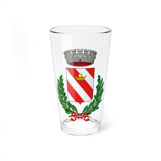 Basiglio-Stemma (Italy) (Coat of Arms) Pint Glass 16oz 16oz - Go Mug Yourself