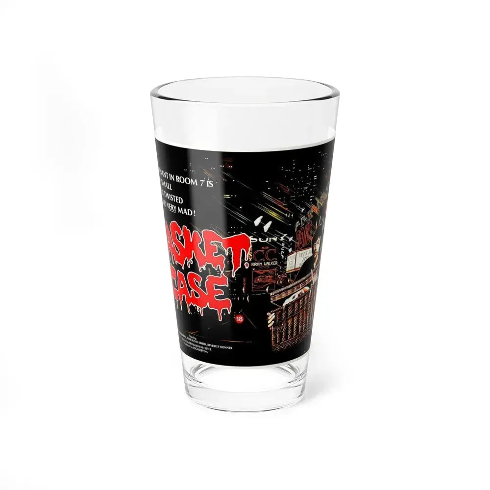 BASKET CASE 1982 Movie Poster - Pint Glass 16oz 16oz - Go Mug Yourself