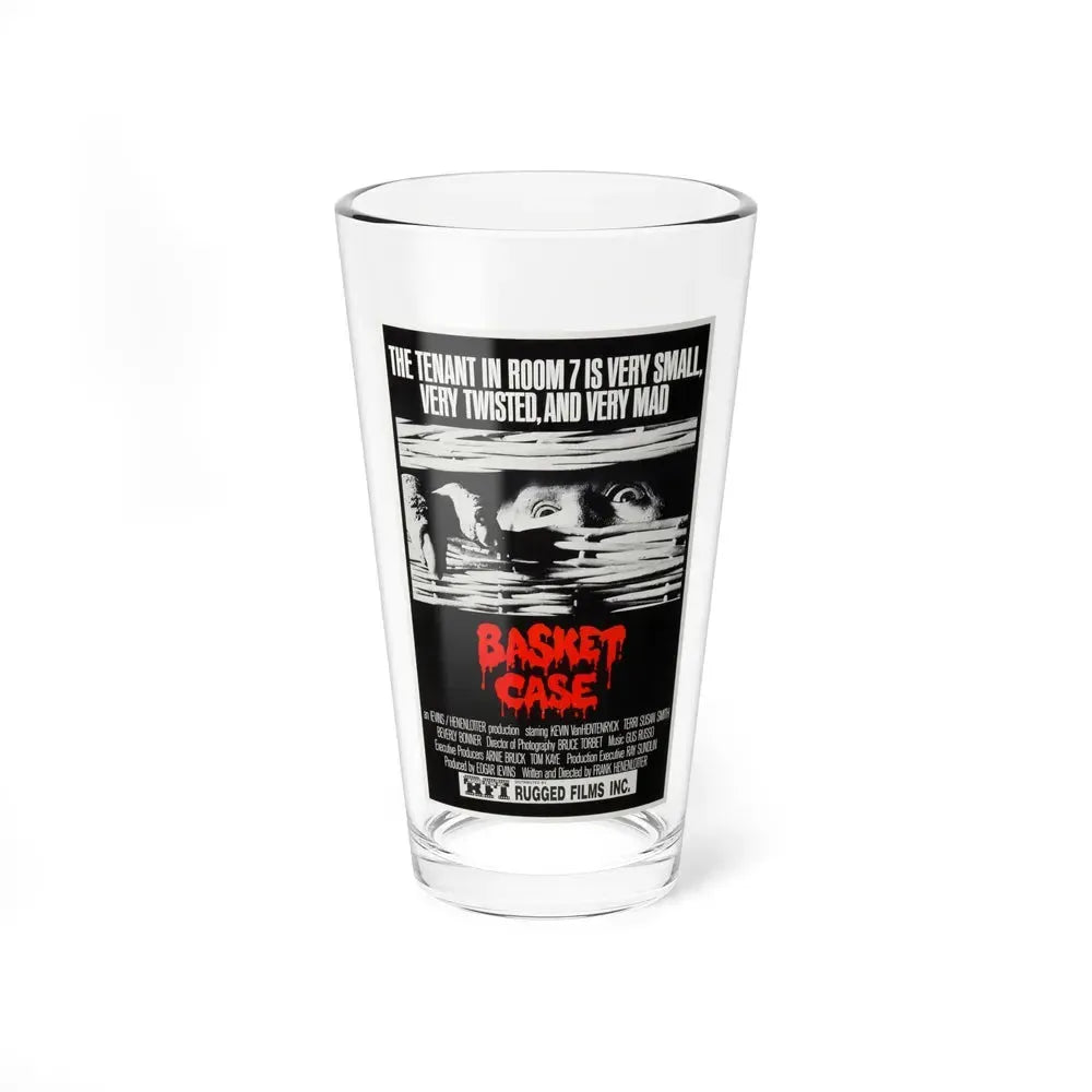 BASKET CASE (2) 1982 Movie Poster - Pint Glass 16oz 16oz - Go Mug Yourself