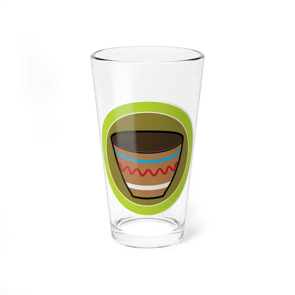 Basketry (Boy Scout Merit Badge) Pint Glass 16oz 16oz - Go Mug Yourself