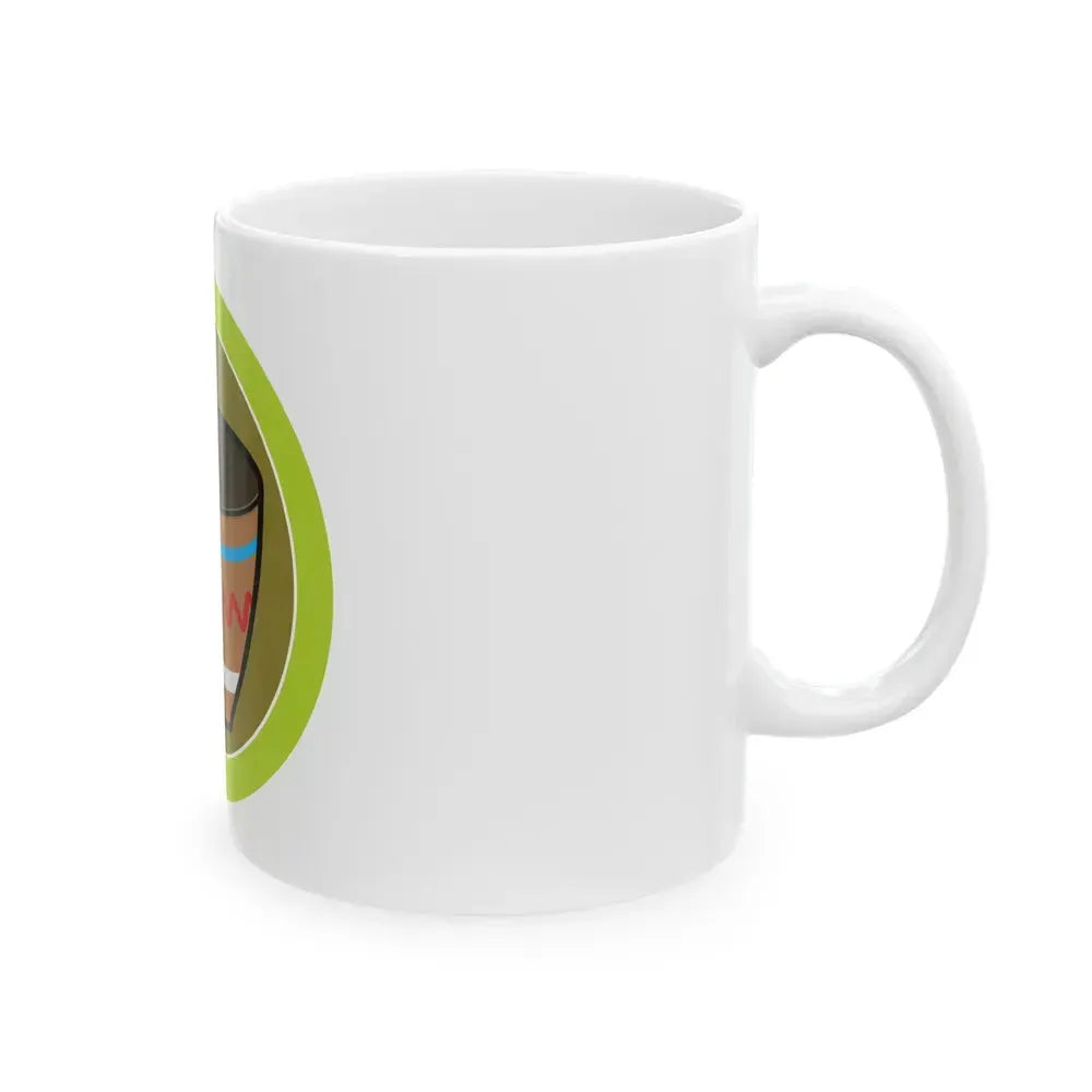 Basketry (Boy Scout Merit Badge) White Coffee Mug - Go Mug Yourself