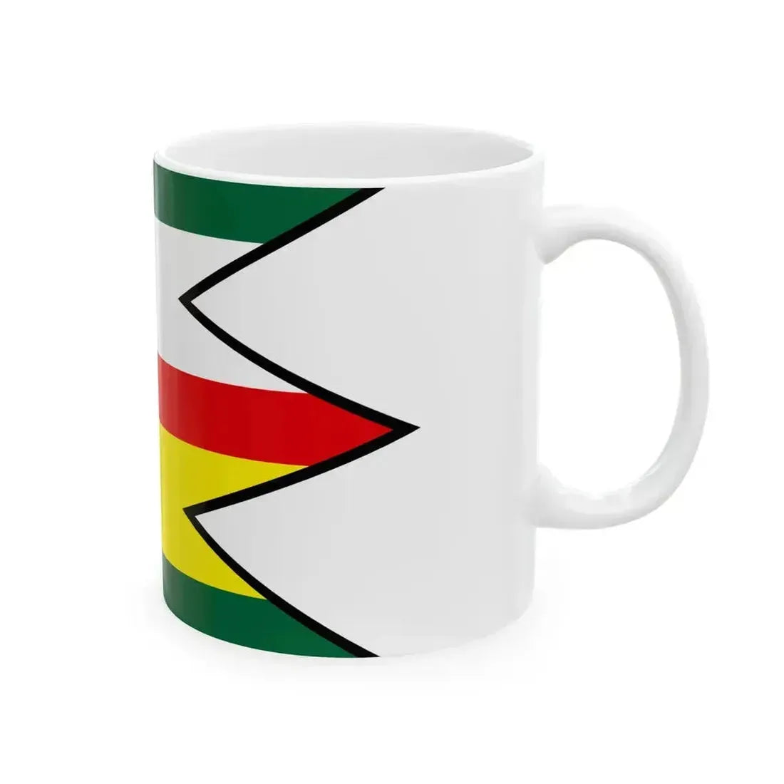 Baskovce Sobrance Flag (Slovakia) White Coffee Mug - Go Mug Yourself