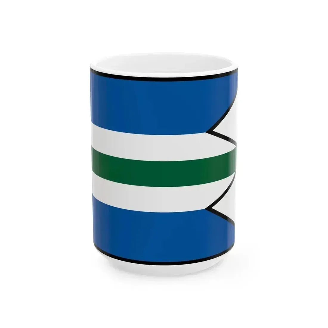 Basovce Piestany Flag (Slovakia) White Coffee Mug 15oz - Go Mug Yourself