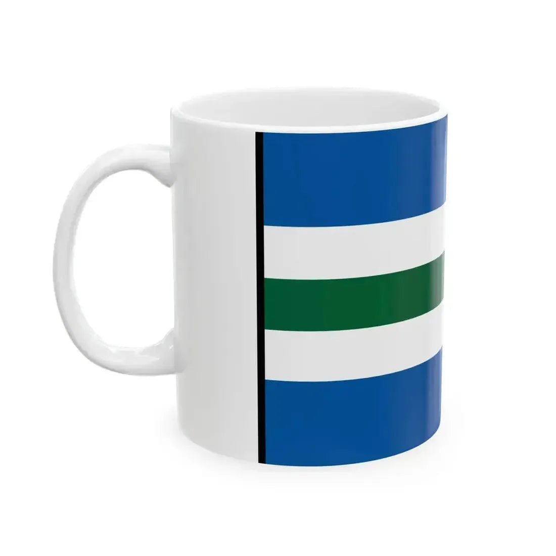 Basovce Piestany Flag (Slovakia) White Coffee Mug - Go Mug Yourself
