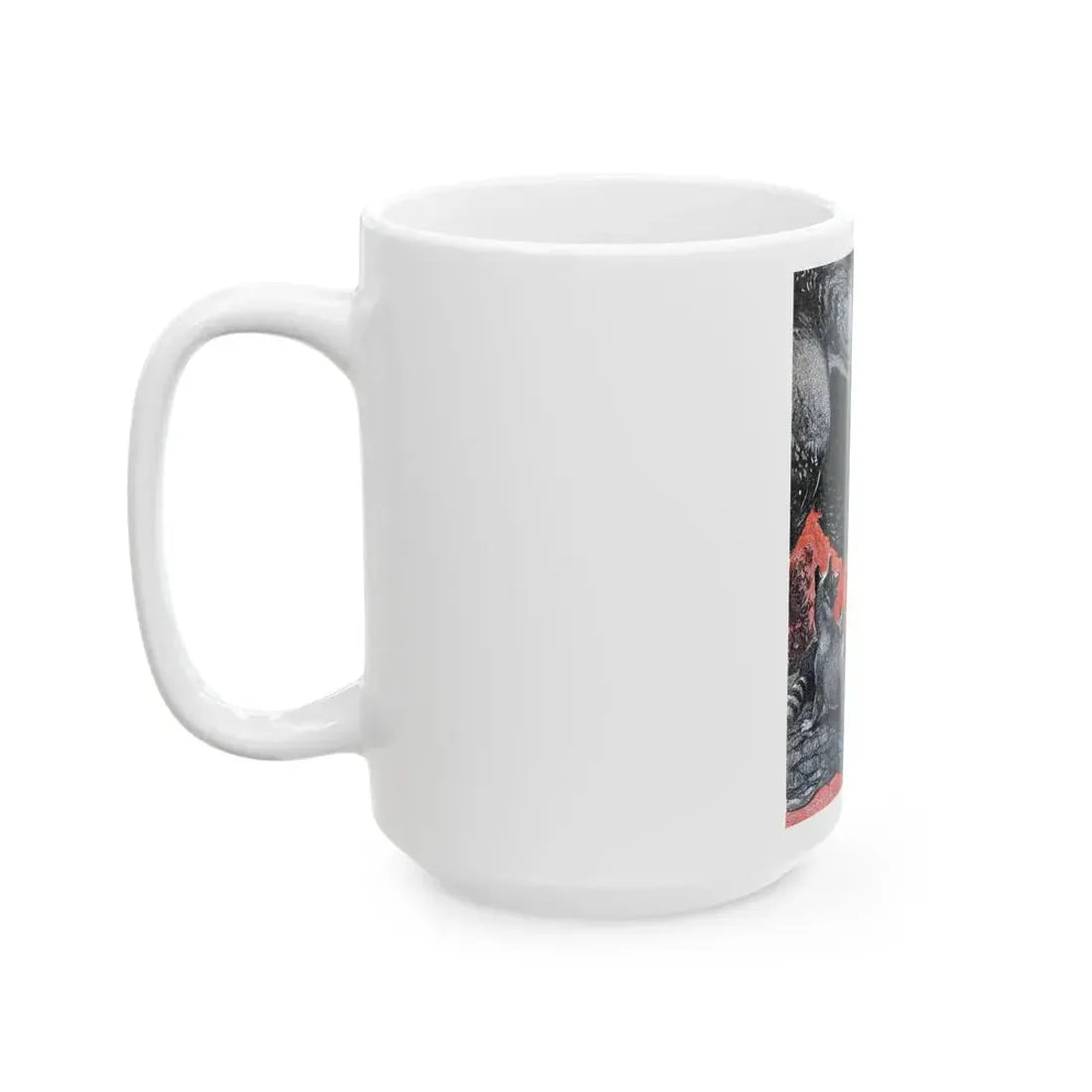 Bassaris, Blue Book Magazine, June 1950 - White Coffee Mug - Go Mug Yourself