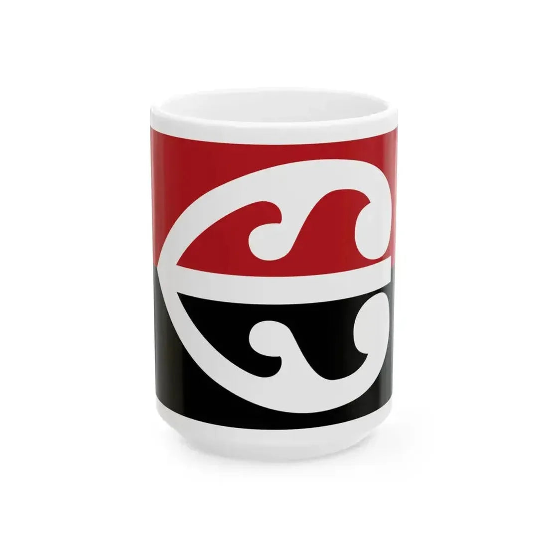 Bastion Point Flag (New Zealand) White Coffee Mug 15oz - Go Mug Yourself