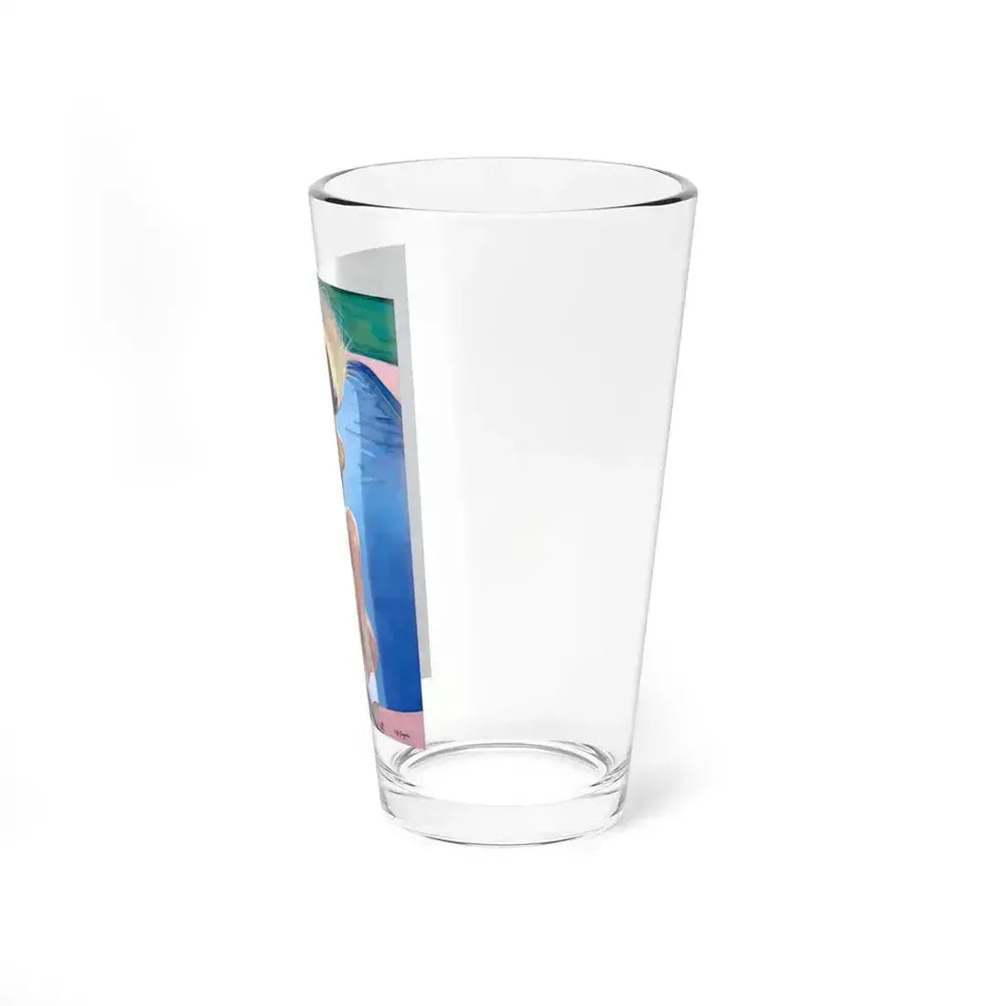 Bathing Beauty (Magazine Illustration) Pint Glass 16oz - Go Mug Yourself