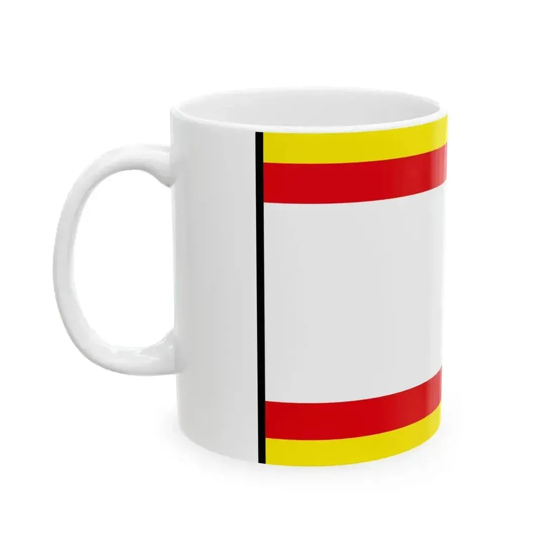 Batka Rimavska Sobota Flag (Slovakia) White Coffee Mug - Go Mug Yourself