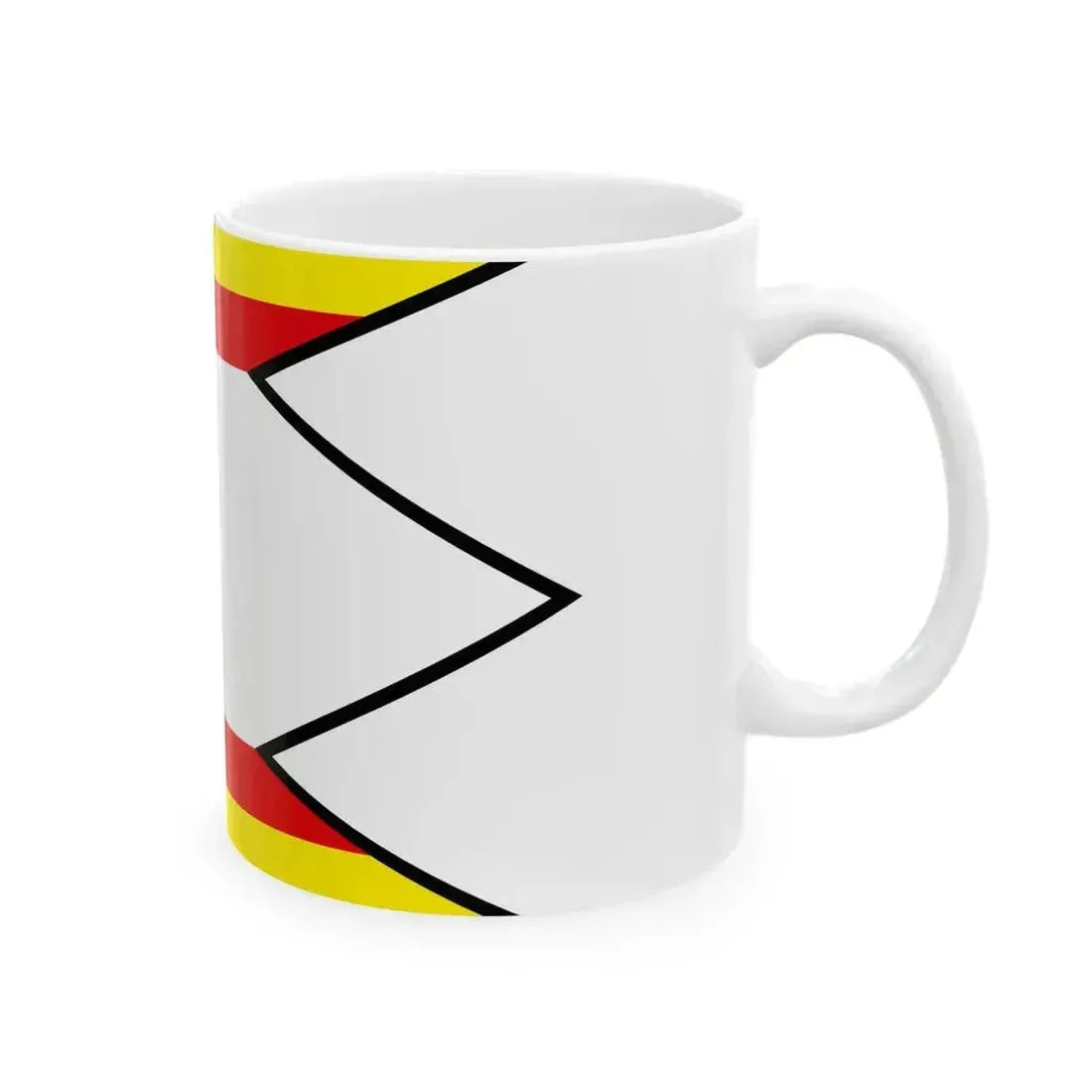 Batka Rimavska Sobota Flag (Slovakia) White Coffee Mug - Go Mug Yourself