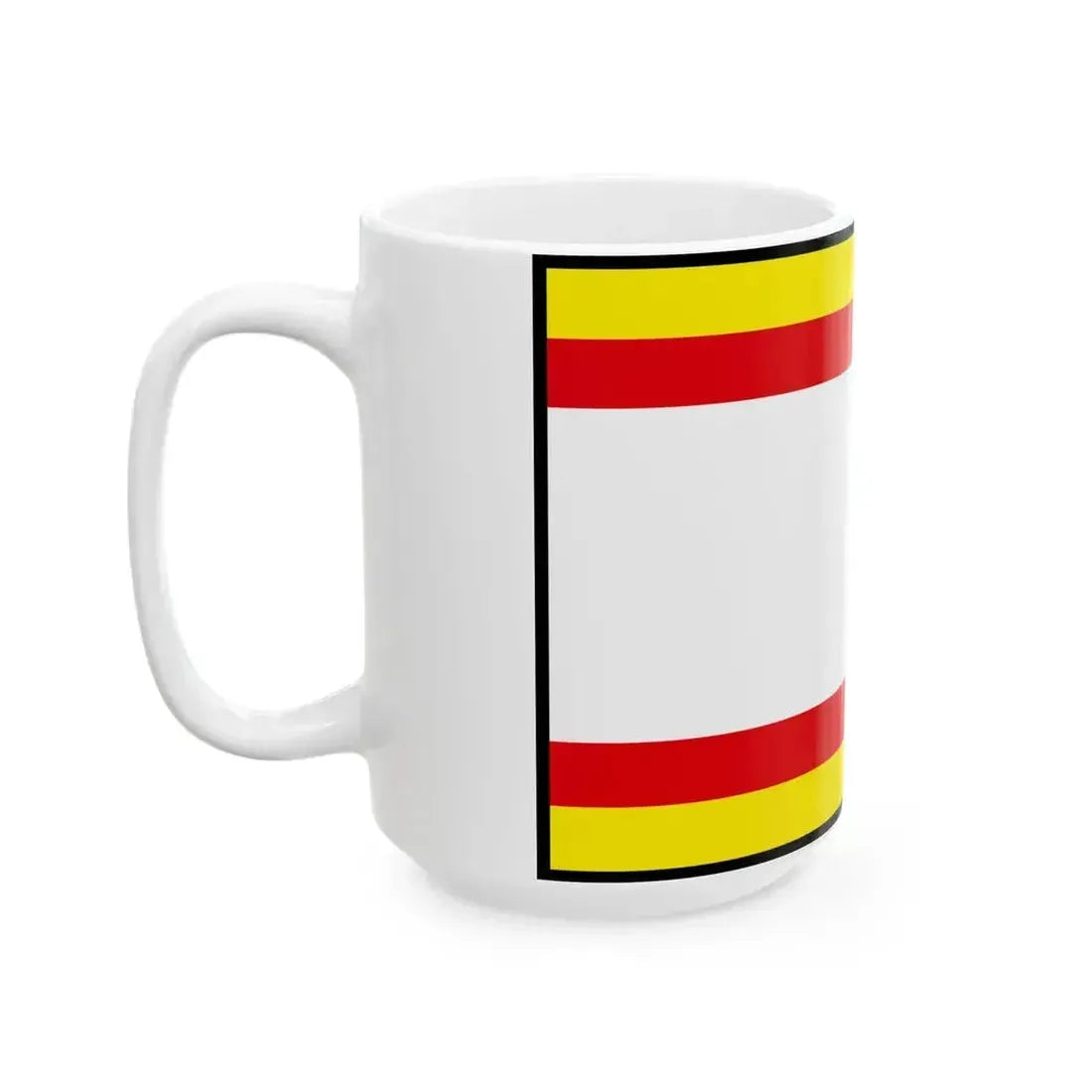 Batka Rimavska Sobota Flag (Slovakia) White Coffee Mug - Go Mug Yourself