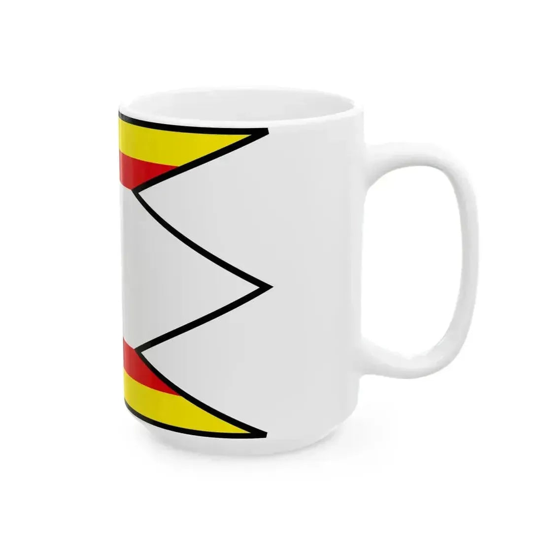 Batka Rimavska Sobota Flag (Slovakia) White Coffee Mug - Go Mug Yourself