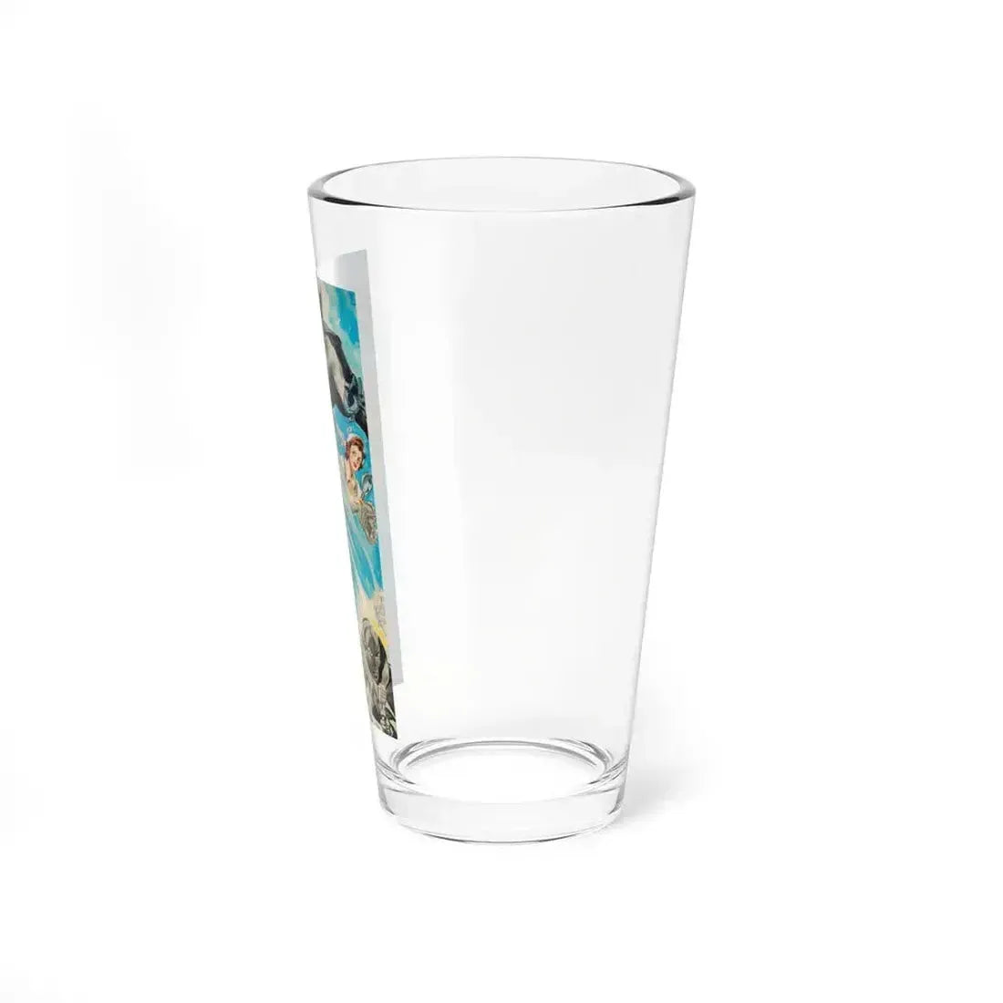 Batman and Robin, movie poster illustrations (1) (Magazine Illustration) Pint Glass 16oz - Go Mug Yourself