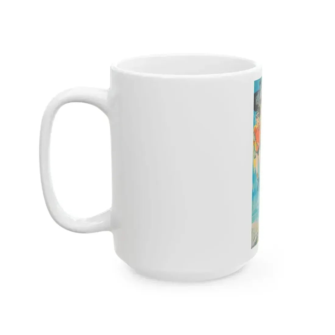 Batman and Robin, movie poster illustrations (1) - White Coffee Mug - Go Mug Yourself