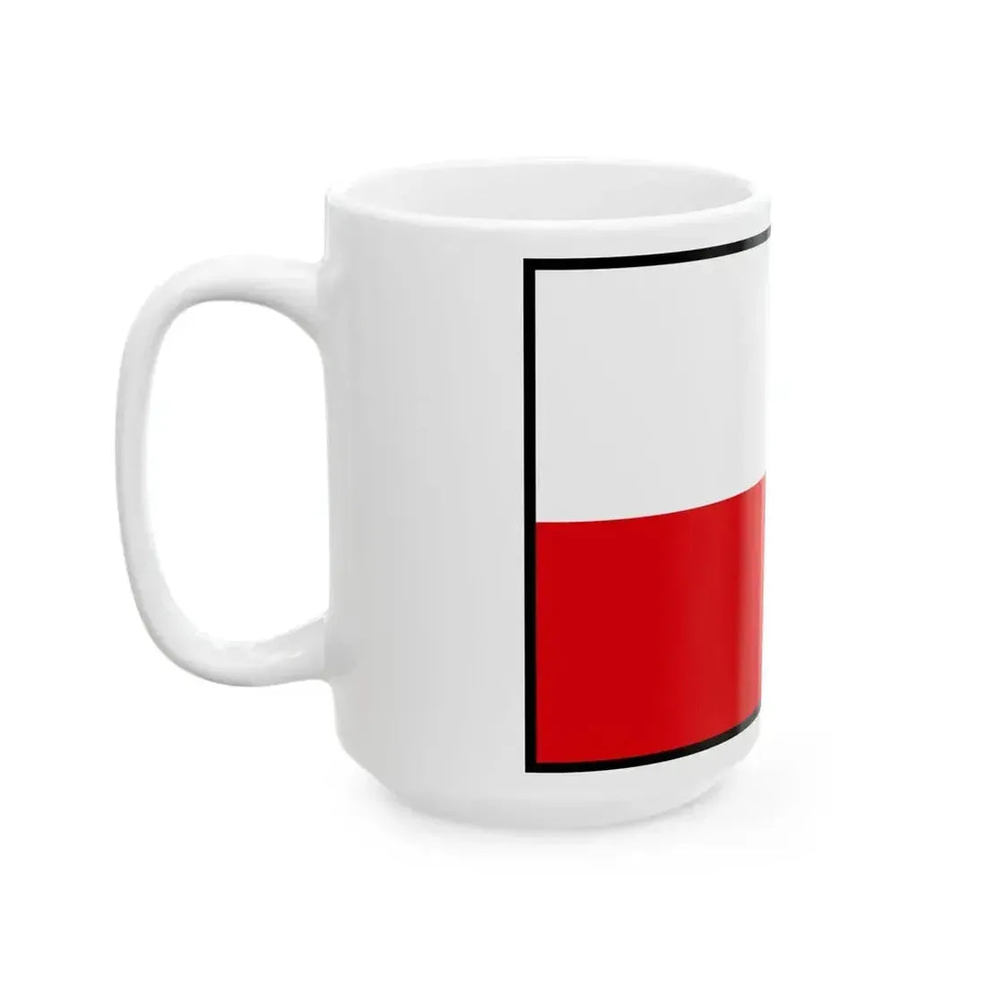 Batovce Levice Flag (Slovakia) White Coffee Mug - Go Mug Yourself