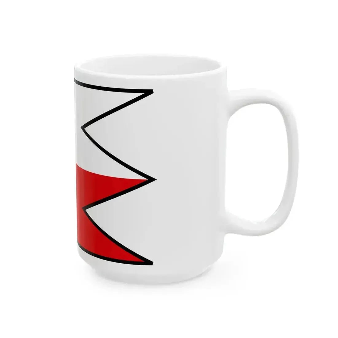 Batovce Levice Flag (Slovakia) White Coffee Mug - Go Mug Yourself