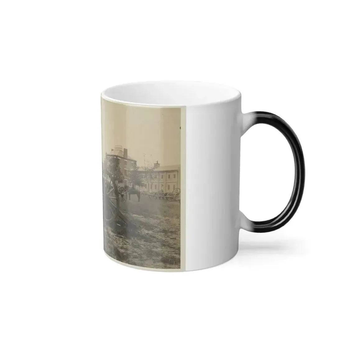 Batteries of Field Pieces in Arsenal, Washington, D.C. (U.S. Civil War) Color Changing Coffee Mug 11oz - Go Mug Yourself