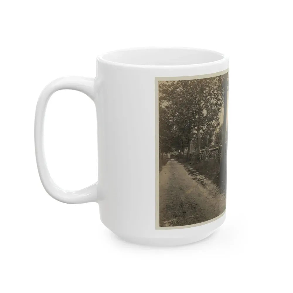 Batteries Of Field Pieces In Arsenal, Washington, D.C. (U.S. Civil War) White Coffee Mug - Go Mug Yourself