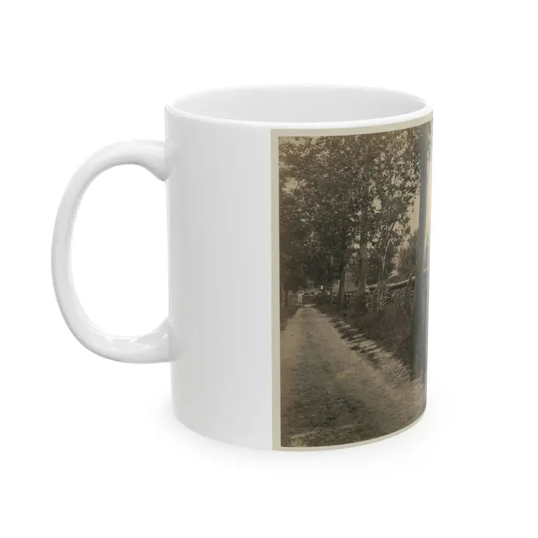 Batteries Of Field Pieces In Arsenal, Washington, D.C. (U.S. Civil War) White Coffee Mug - Go Mug Yourself