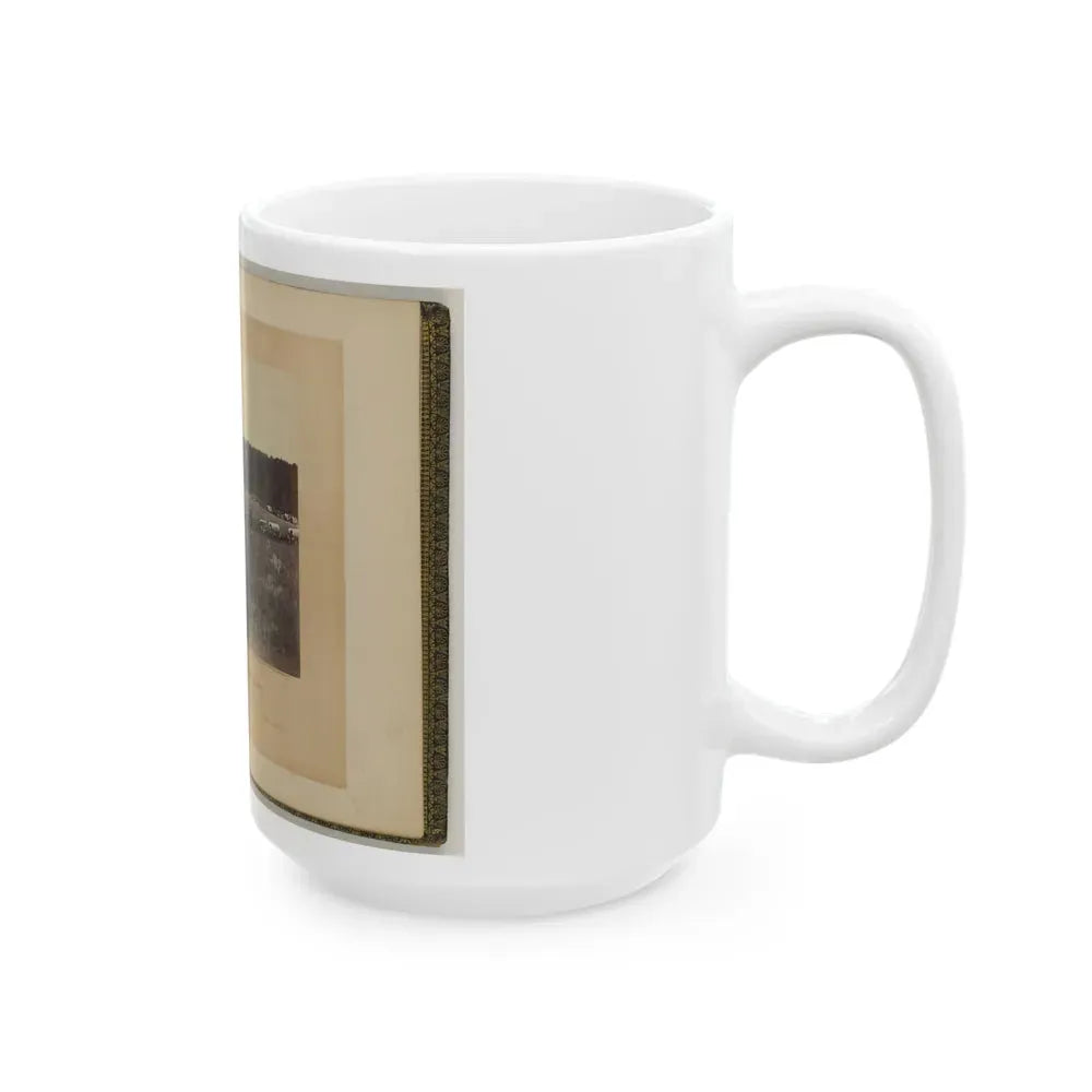 Battery A, Fourth U.S. Artillery, Robertson's Brigade (U.S. Civil War) White Coffee Mug - Go Mug Yourself