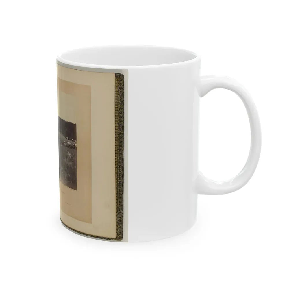Battery A, Fourth U.S. Artillery, Robertson's Brigade (U.S. Civil War) White Coffee Mug - Go Mug Yourself