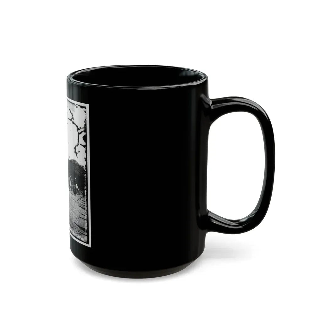 Battery Drill, U.S.A. (U.S. Civil War) Black Coffee Mug - Go Mug Yourself