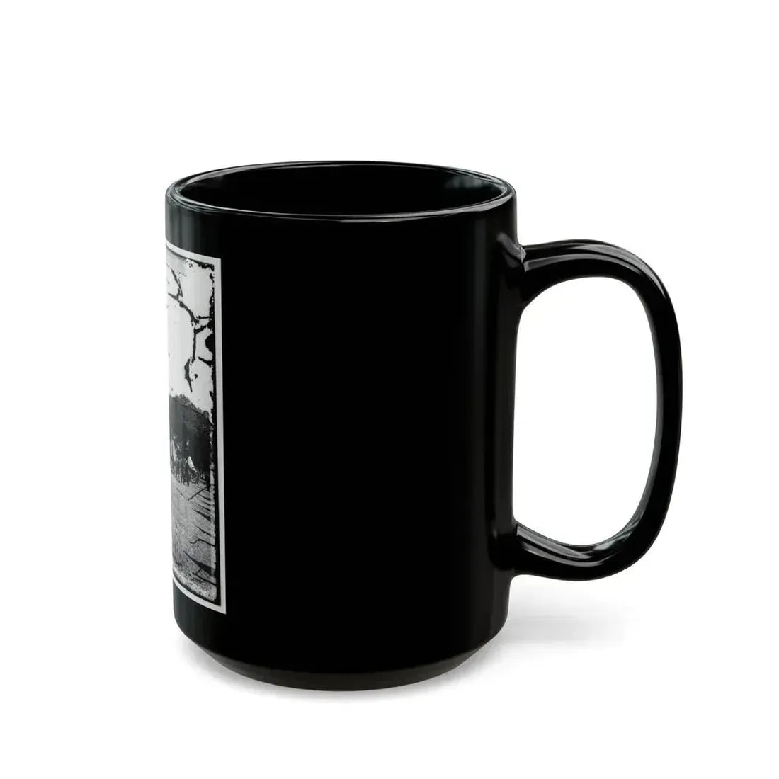 Battery Drill, U.S.A. (U.S. Civil War) Black Coffee Mug - Go Mug Yourself